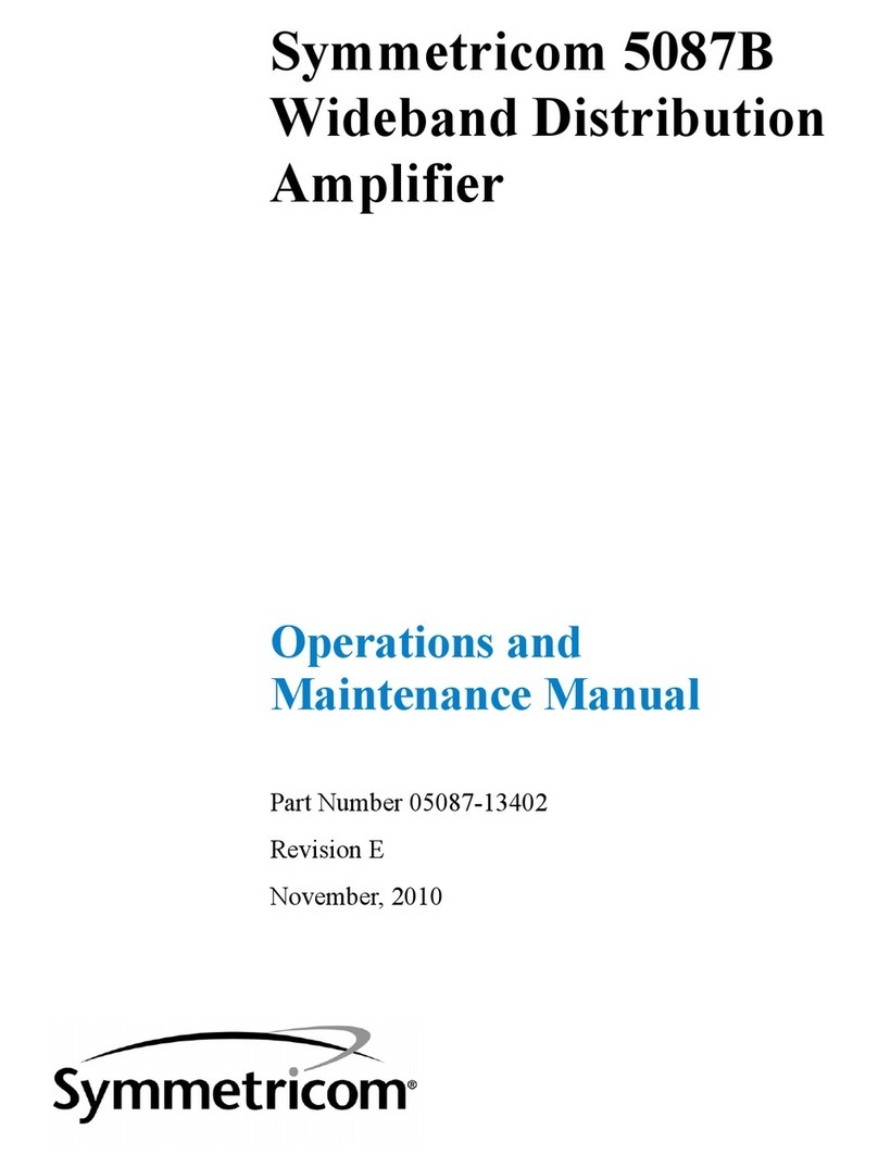 Symmetricom 5087B User manual