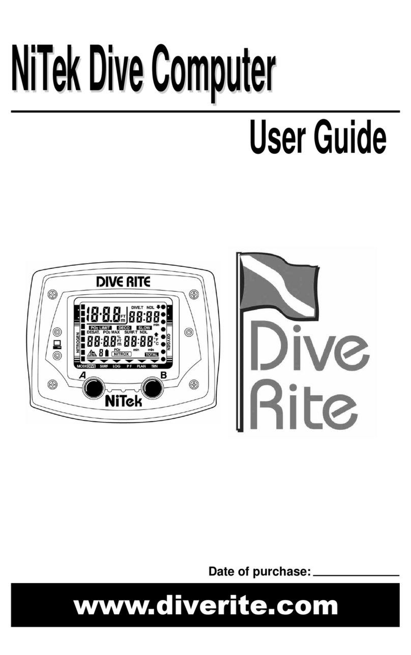 Nitek Dive computer user guide