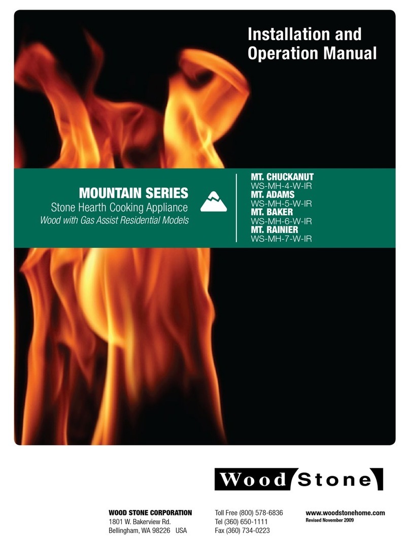 Wood Stone Mt. Chuckanut WS-MH-4-W-IR Installation and operation manual Wood Stone Mt. Chuckanut WS-MH-4-W-IR Installation and operation manual