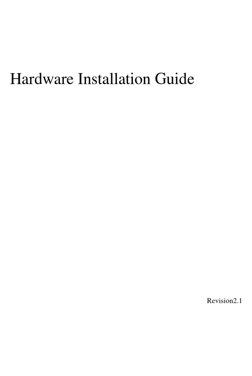Axus SA-16 Hardware installation guide