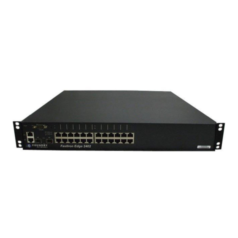 Foundry Networks FES installation guide