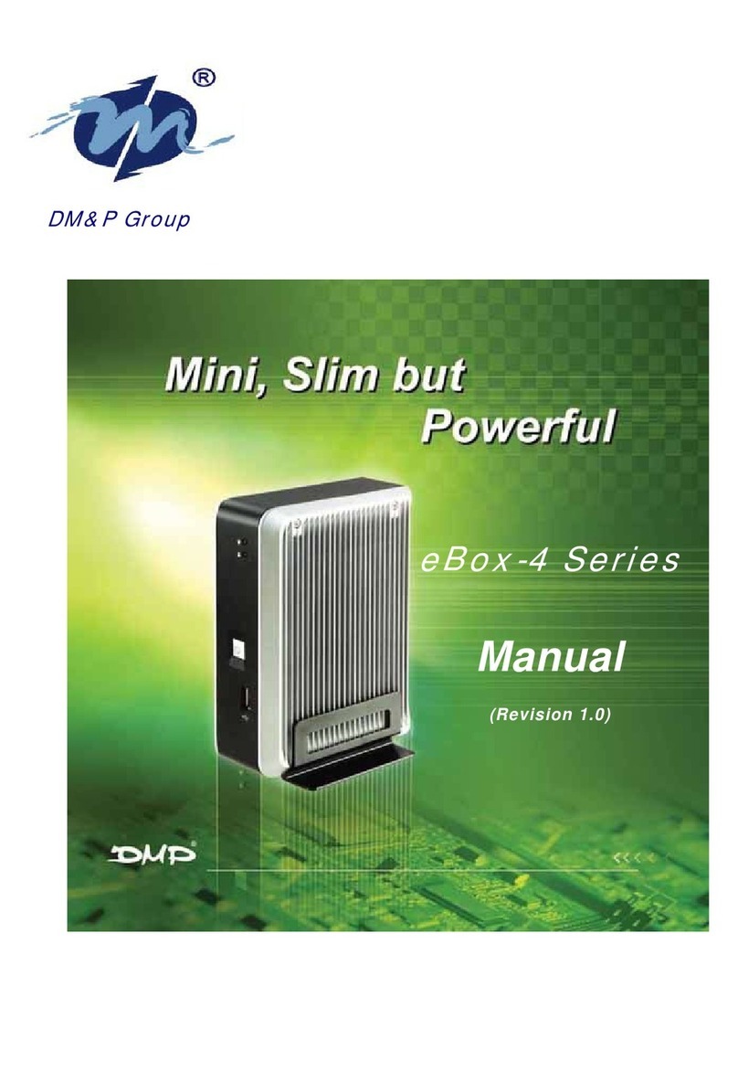 DMP Electronics eBox-4 Series manual