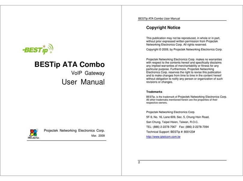 BESTip BESTip ATA Combo user manual
