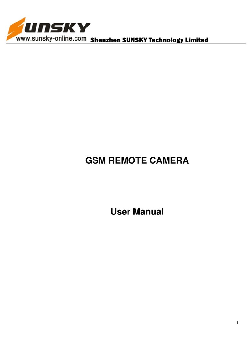 Sunsky GSM REMOTE CAMERA user manual