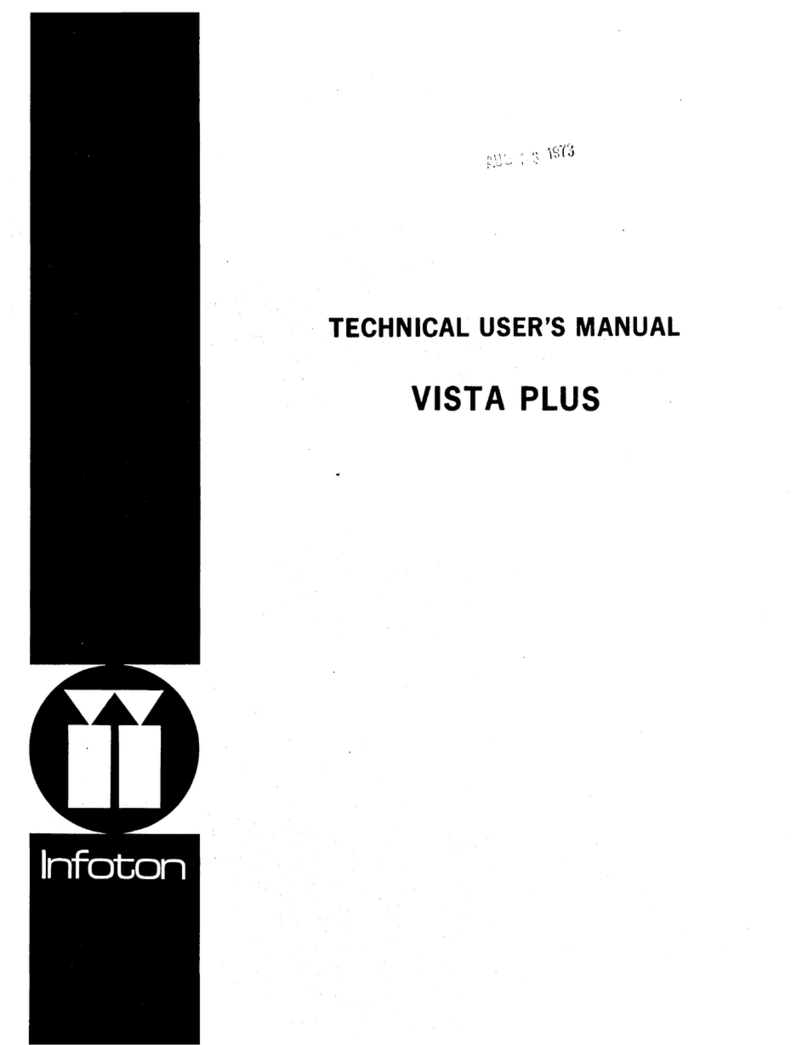 Infoton Vista Plus Technical  user's manual