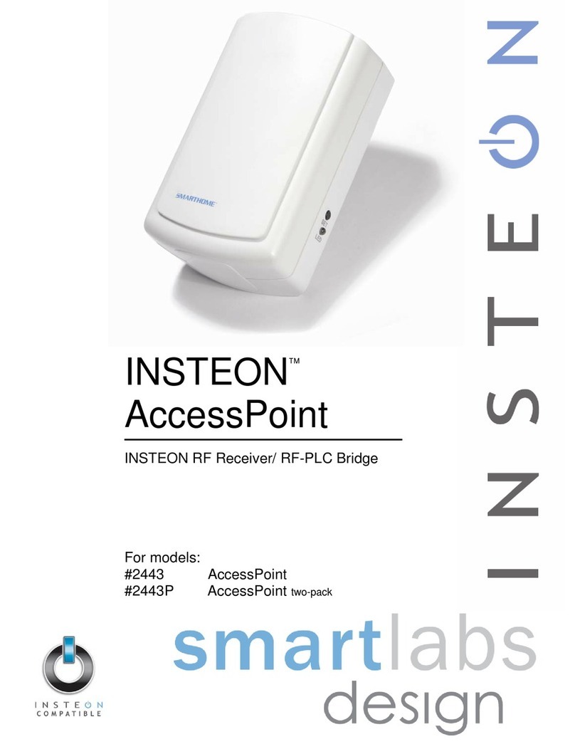 INSTEON AccessPoint owner's manual