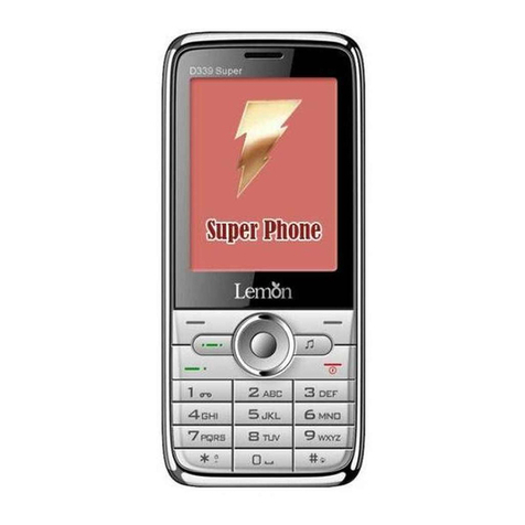 Lemon Duo339 Super User manual Lemon Duo339 Super User manual