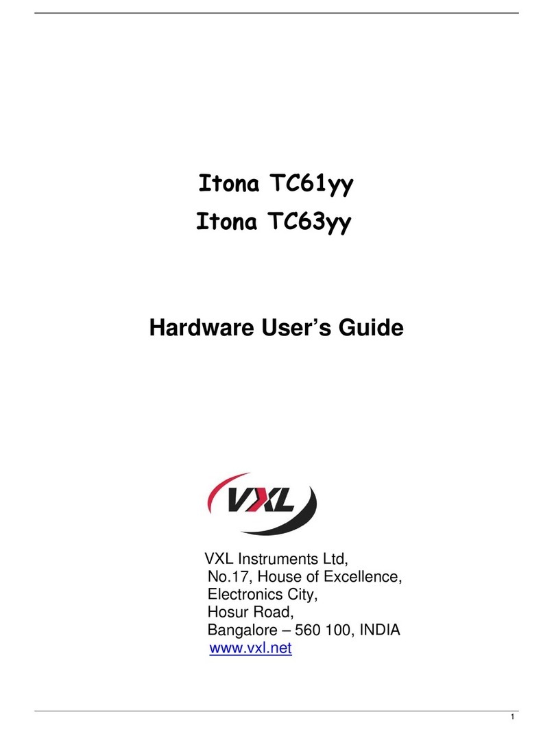 Vxl Itona TC61yy user guide