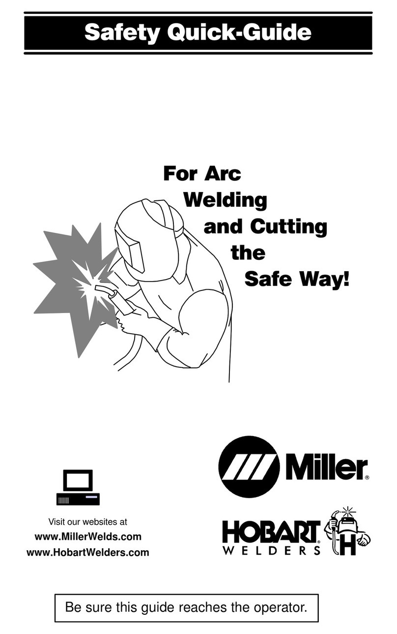 Miller Welding Safety quick-guide