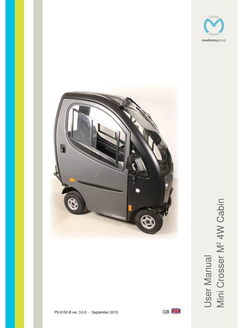 Medema Mini Crosses M2 4W Cabin User manual