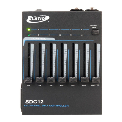 Elation SDC12 User manual
