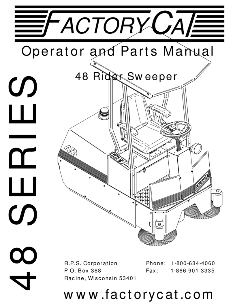 Factory Cat 48 Series Operator and parts manual