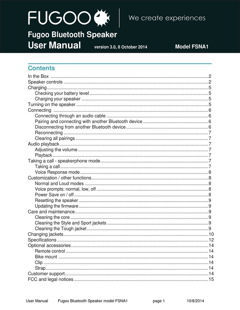 Fugoo FSNA1 user manual