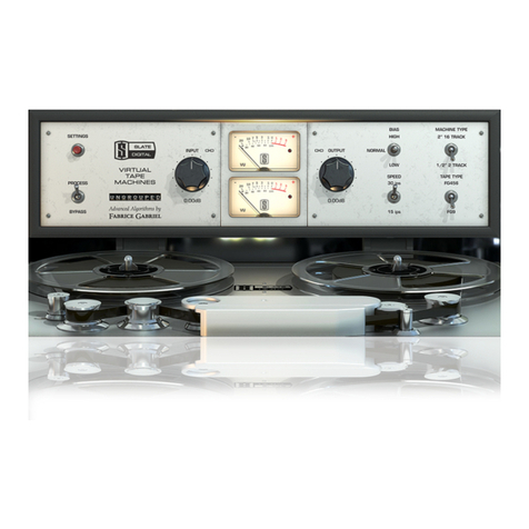 Slate Digital Virtual Tape Machines 1.1 user guide