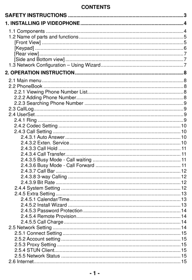 TCL V6201 user manual
