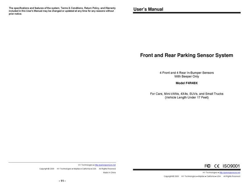 HY Technologies F4R4BX User manual