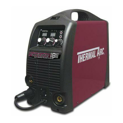 Thermal Arc FABRICATOR 181i User manual Thermal Arc FABRICATOR 181i User manual
