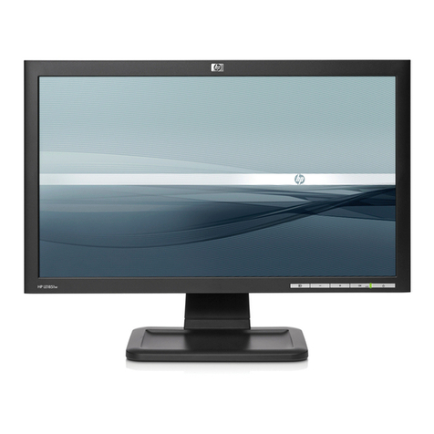 HP LE1851w - Widescreen LCD Monitor User manual