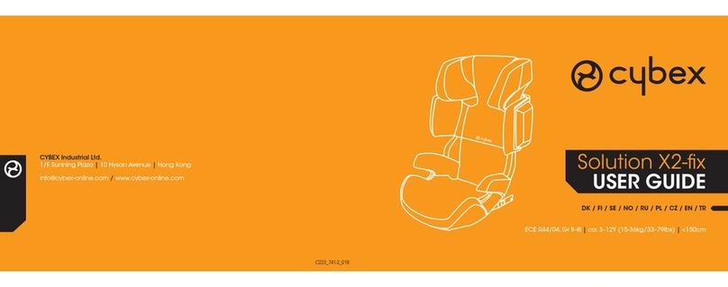 CYBEX SOLUTION X2-FIX User manual