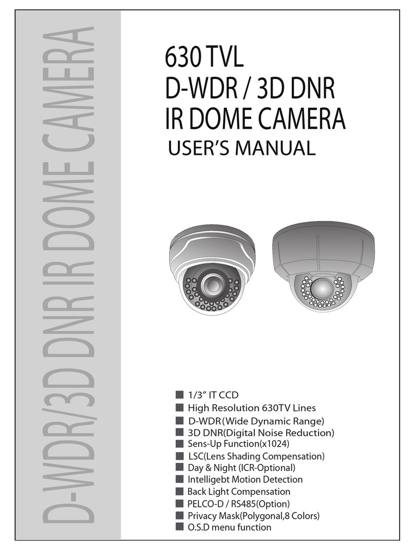 EverFocus 630 TVL User manual