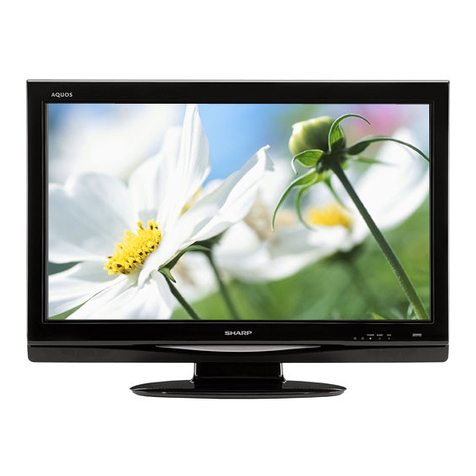Sharp Aquos LC-37D44U Service manual