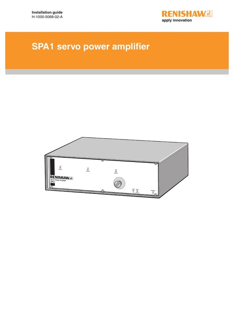 Renishaw H-1000-5068-02-A SPA1 s installation guide