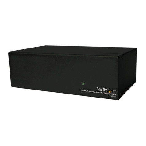 StarTech.com ST122PROA user guide StarTech.com ST122PROA user guide
