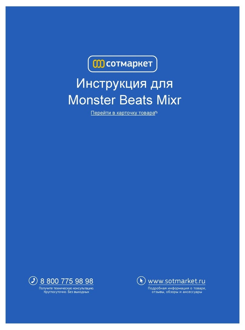 Monster Beats Mixr user guide