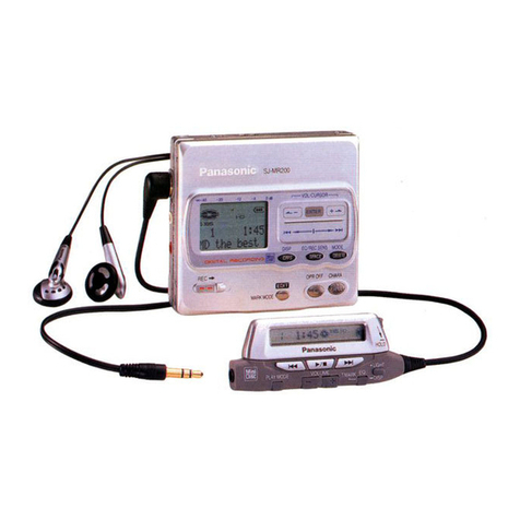 Panasonic SJ-MR200 Service manual