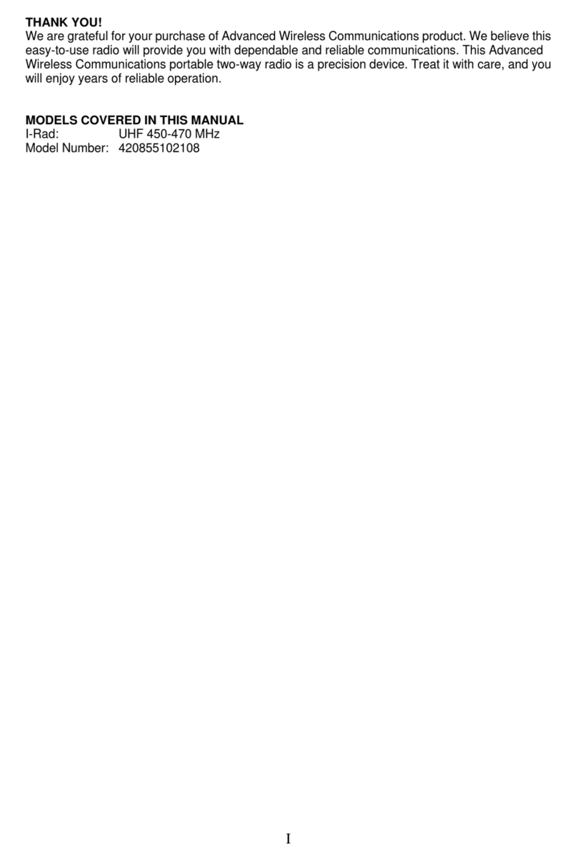 I-Rad 420855102108 manual