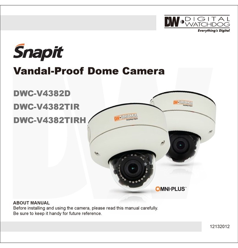 Digital Watchdog Snapit DWC-V4382D User manual Digital Watchdog Snapit DWC-V4382D User manual