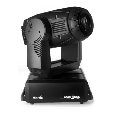 Martin MAC 2000 Profile II user manual