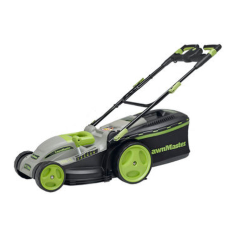 LawnMaster MEB1016M R Operator's manual