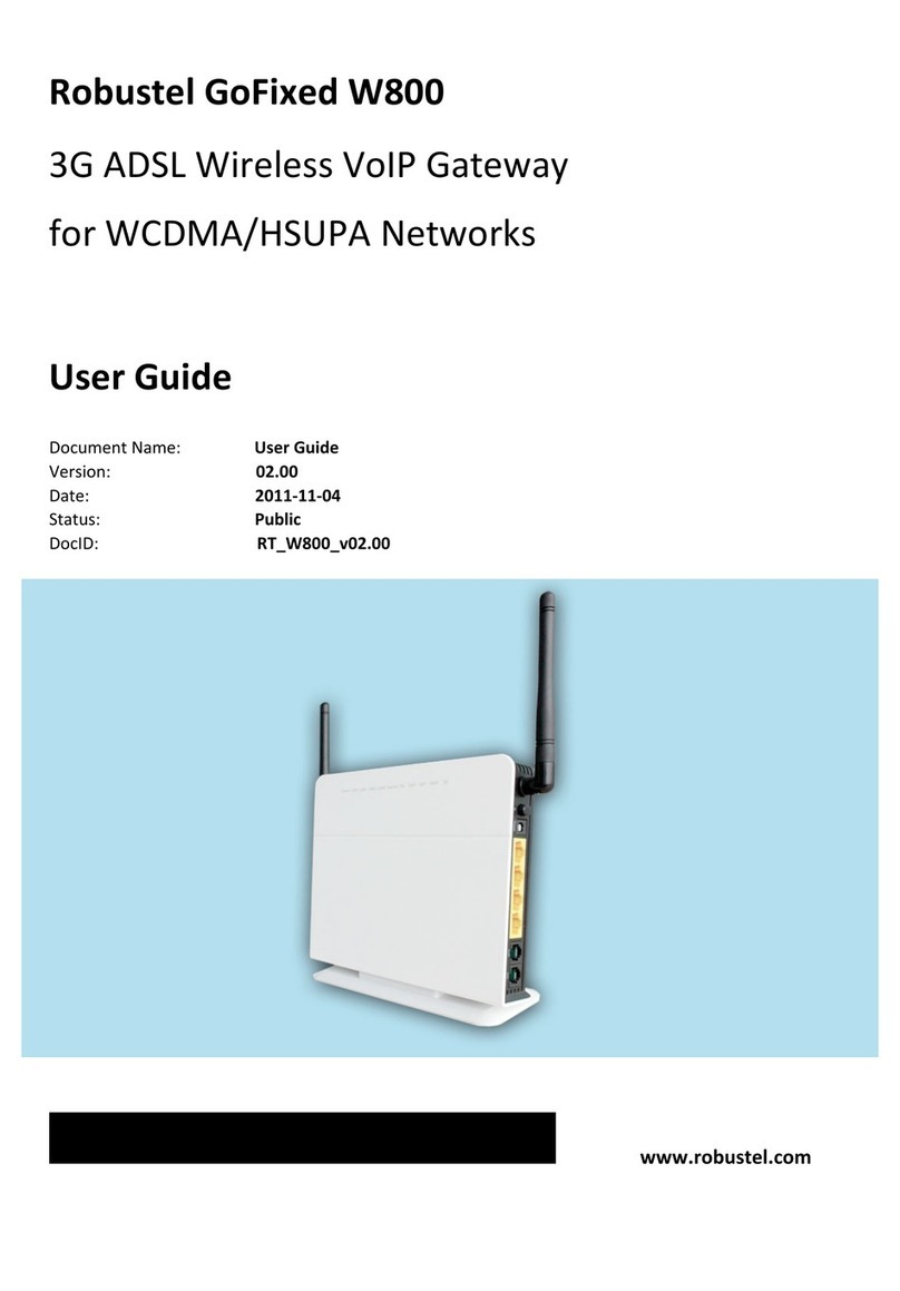 Robustel GoFixed W800 user guide