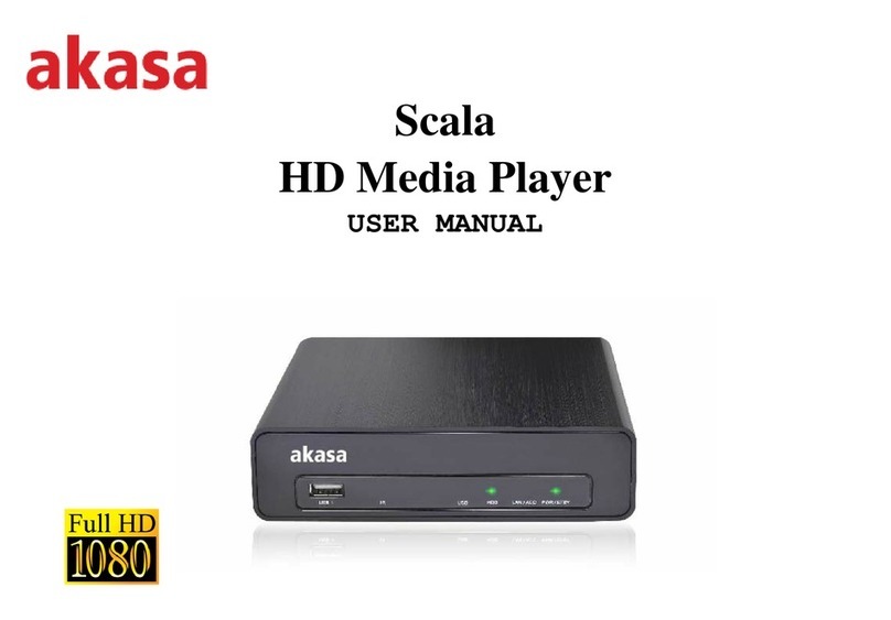 Akasa Scala user manual
