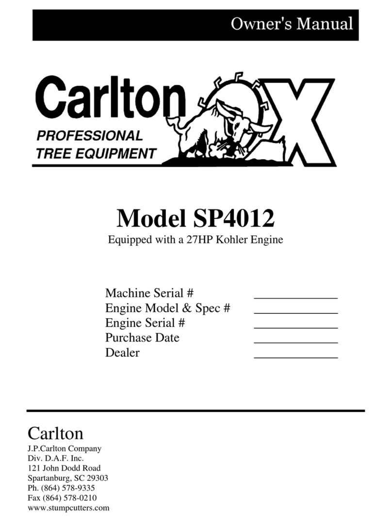 Carlton SP4012 owner's manual