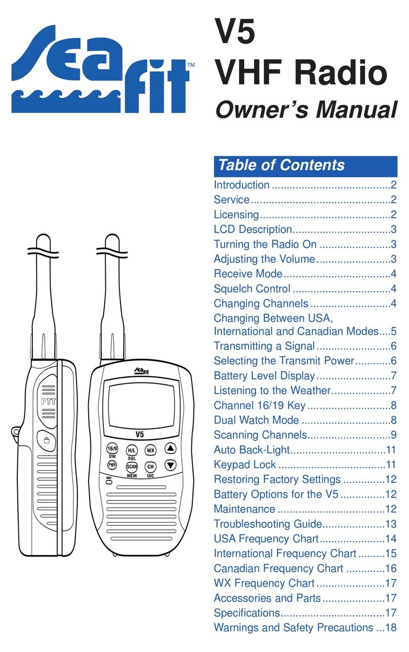 SeaFit V5 User manual