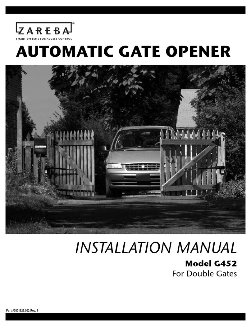 Zareba G452 installation manual