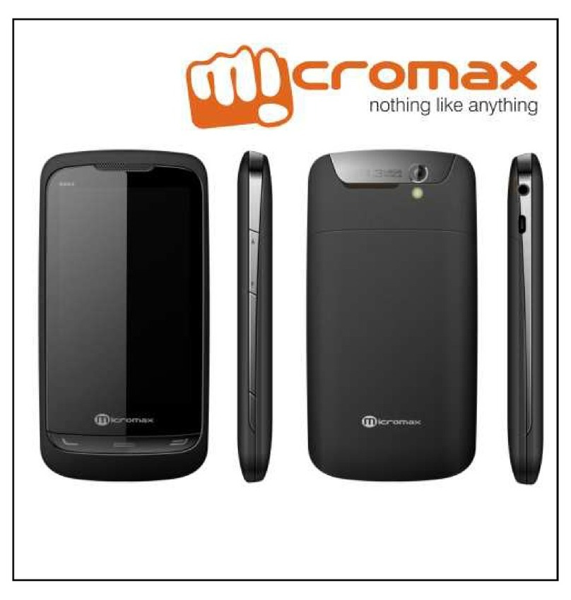 Micromax X444 User manual Micromax X444 User manual