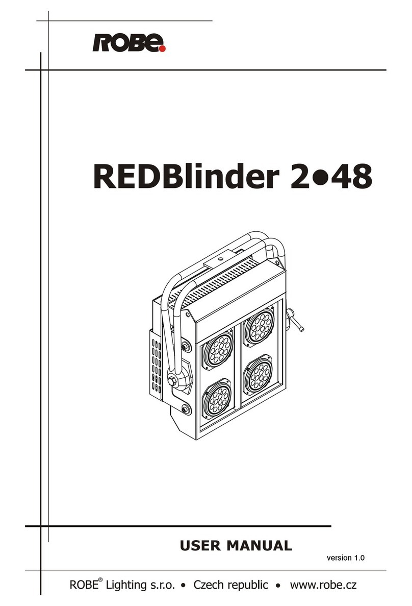 Robe REDBLINDER 2-48 user manual