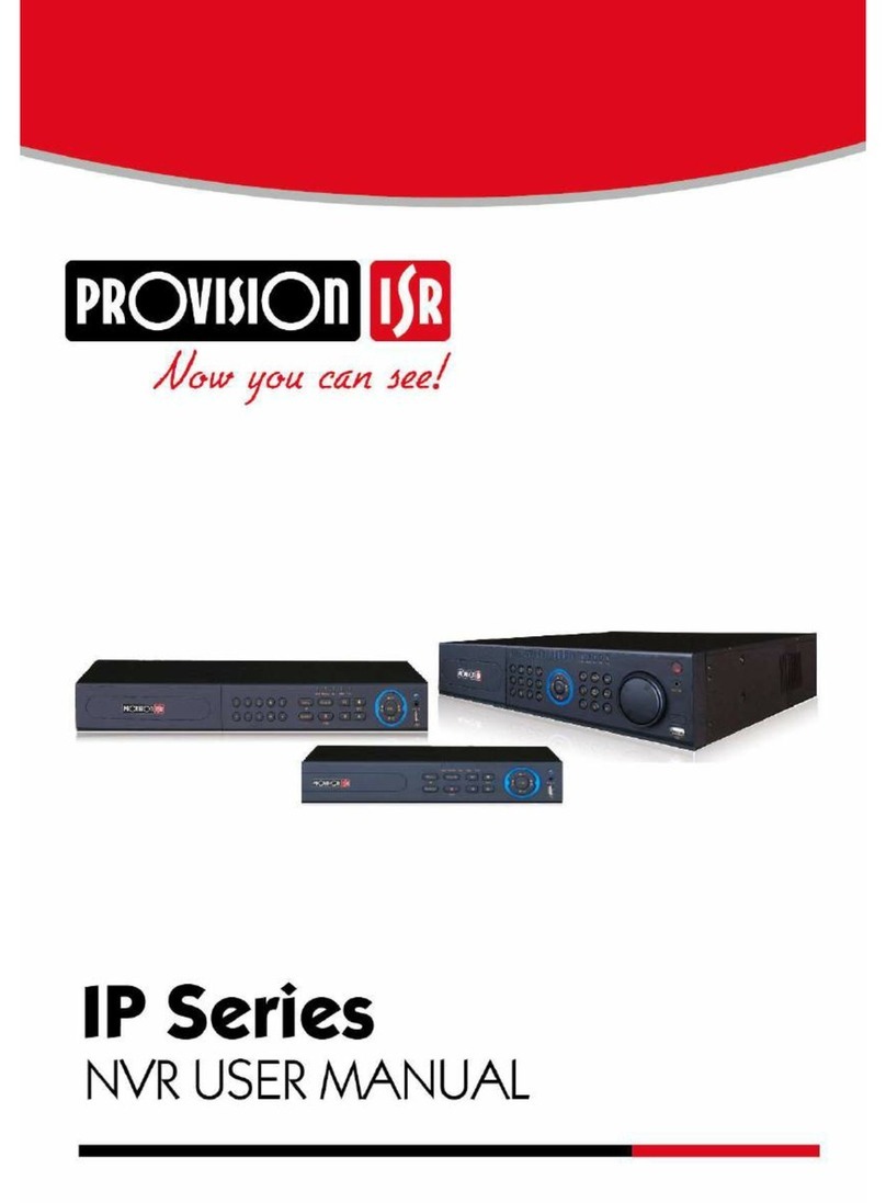 Provision ISR NVR-8200P user manual Provision ISR NVR-8200P user manual