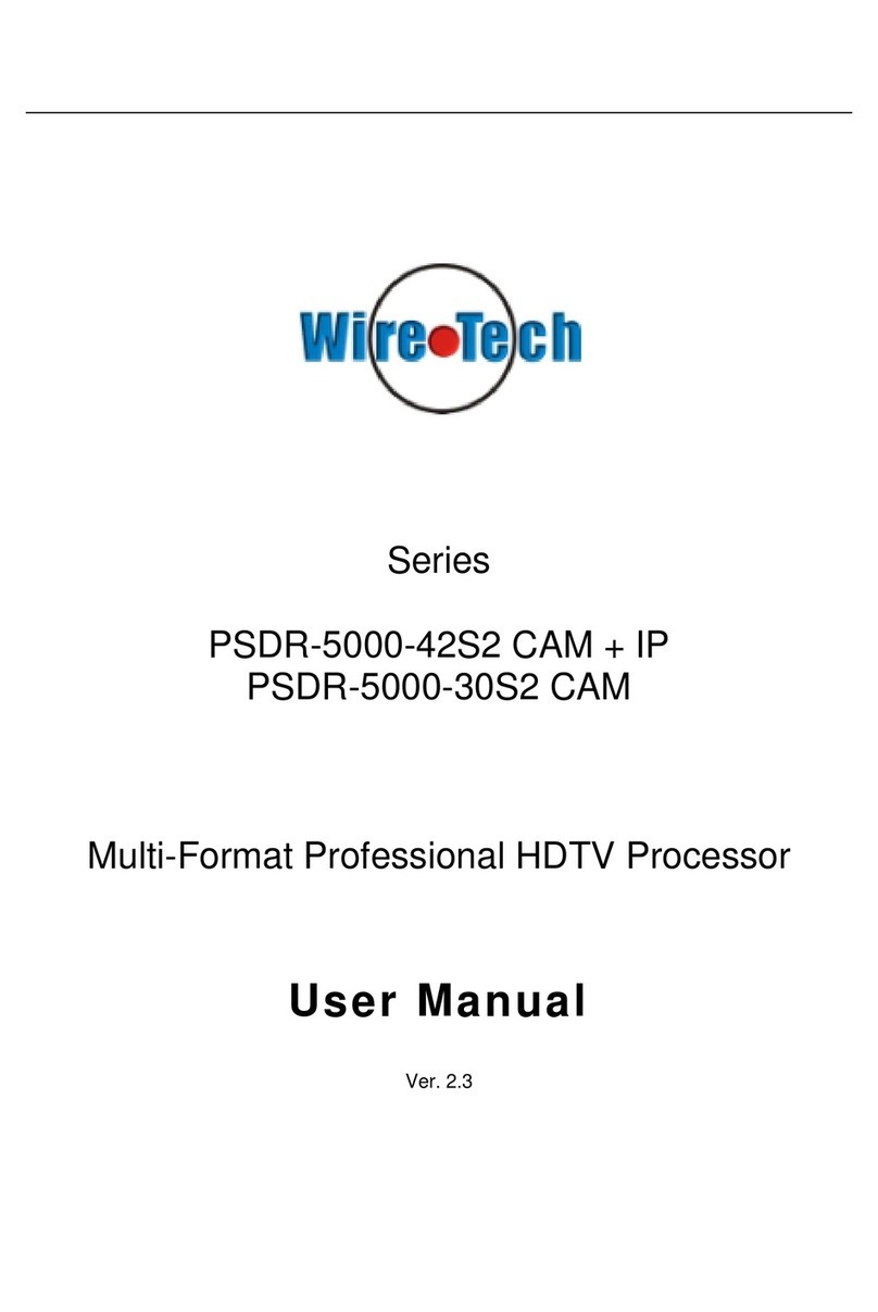 Wire Tech 5000P-10x User manual