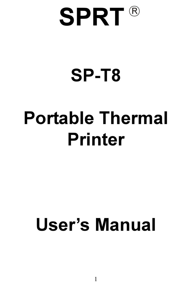 SPRT SP-T8 User manual