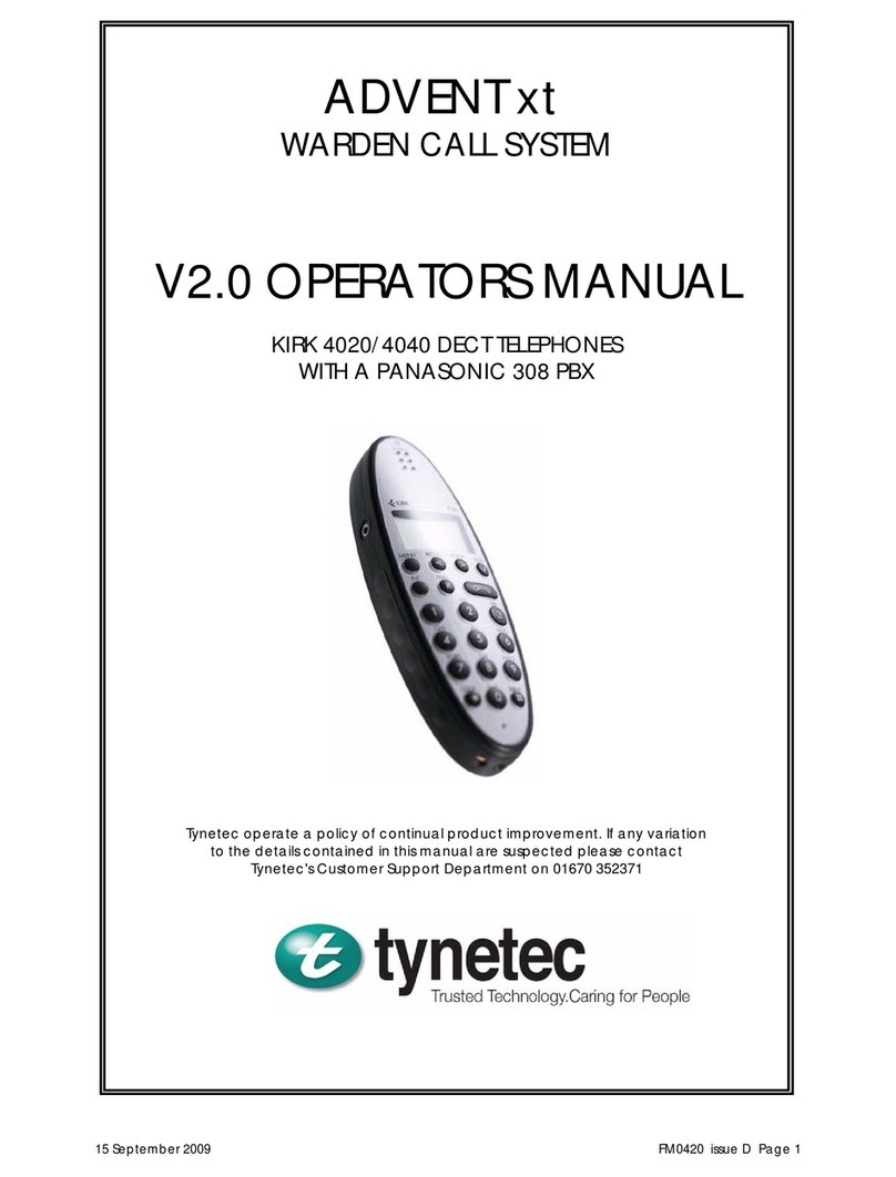 Advent KIRK 4020 User manual