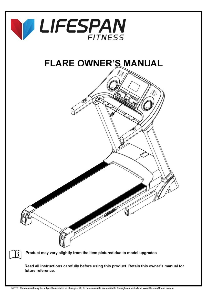 Life Span Flare User manual