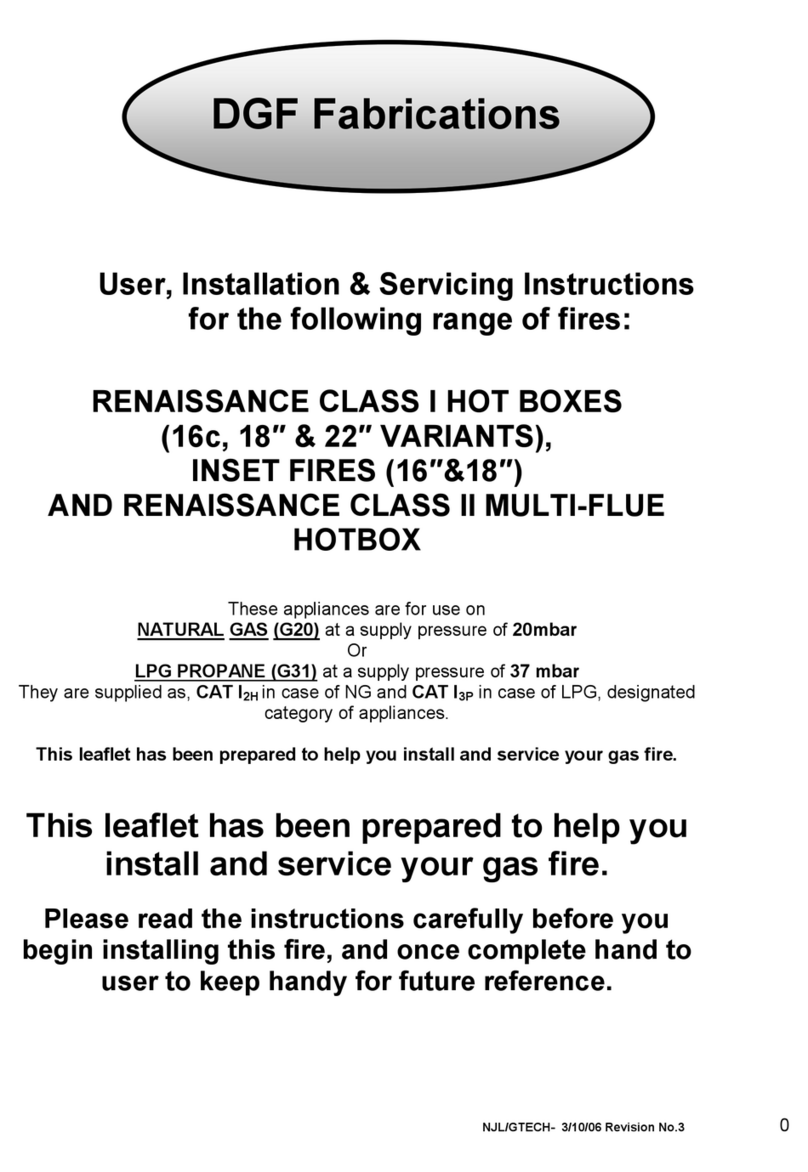 DGF Fabrications Renaissance 16" User guide