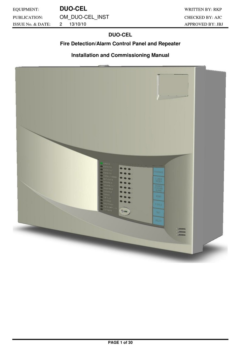 FireClass DUO-CEL User manual