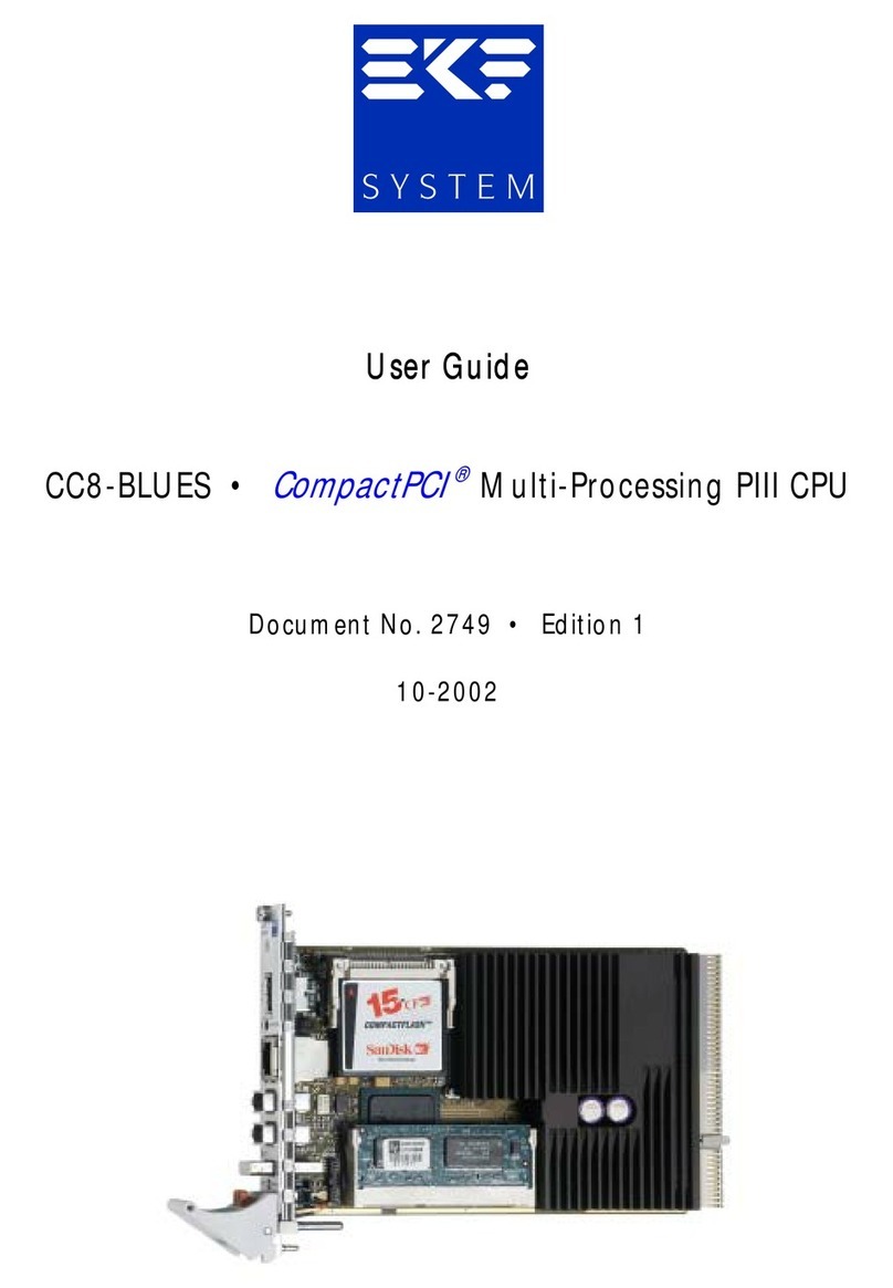 EKF Electronik CompactPCI CC8-BLUES user guide