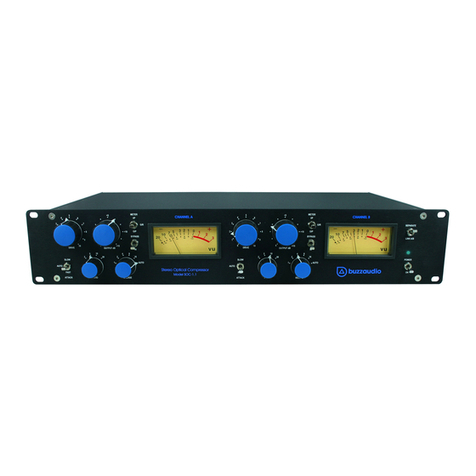 Buzzaudio SOC 1.1 Stereo Optical Compressor user manual