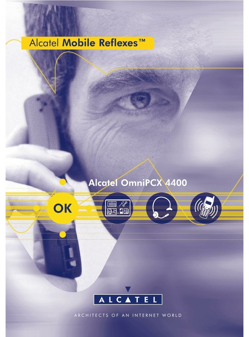 Alcatel OmniPCX 4400 User manual